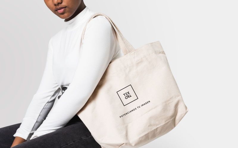 bolsas de tela con logo personalizado