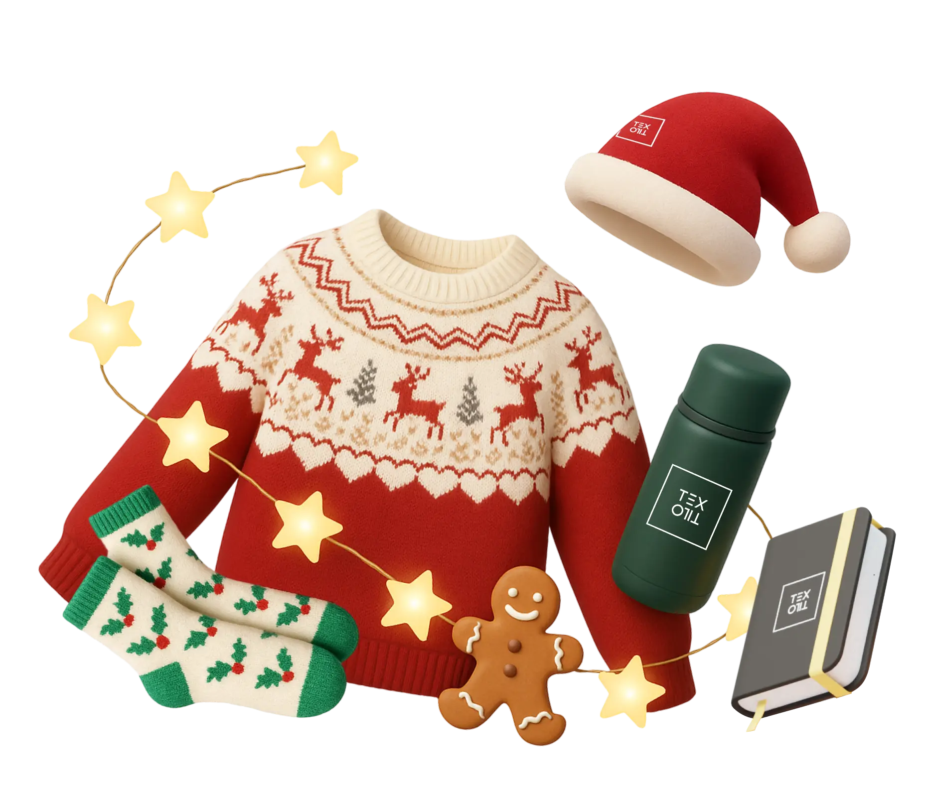 ideas merchandising navidad empresas