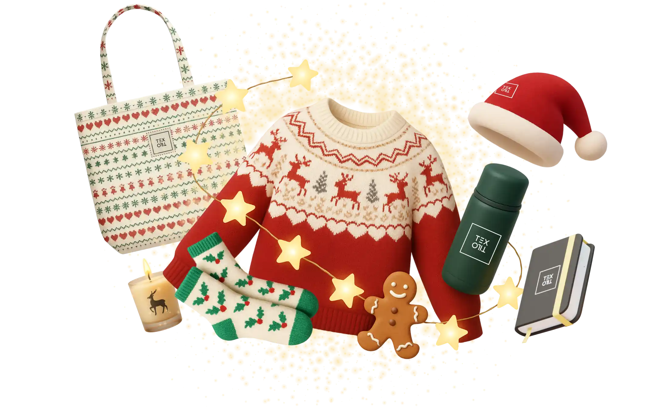 ideas merchandising navidad empresas