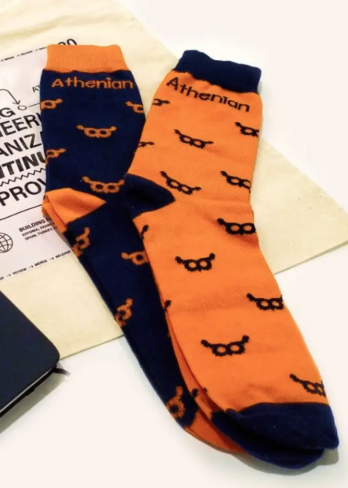 calcetines con logos