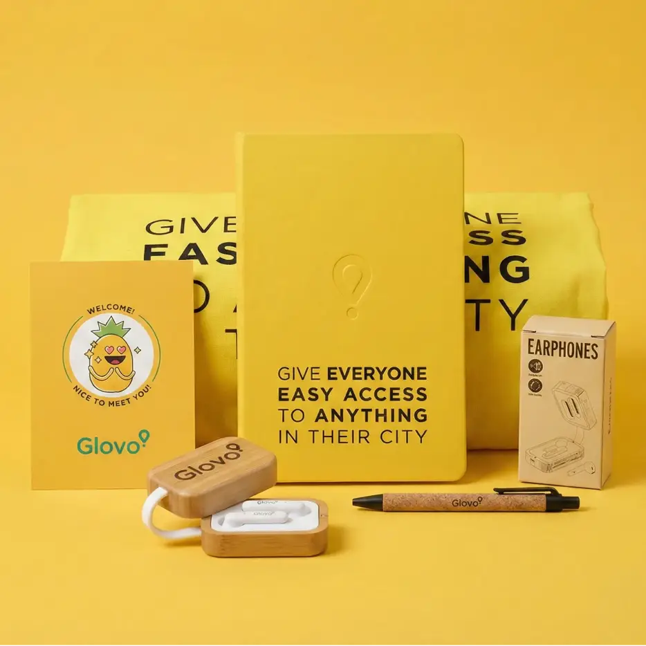 diseño de welcome packs para empresas