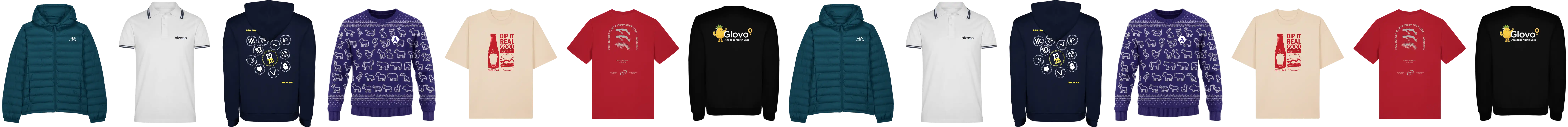 Ropa personalizada para empresas