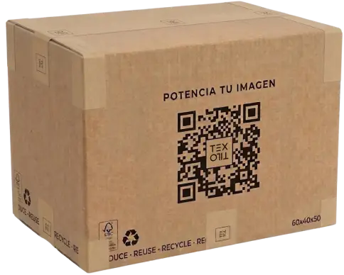 Caja de envío de merchandising