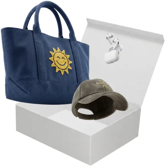 Welcome pack con bolsa y gorra