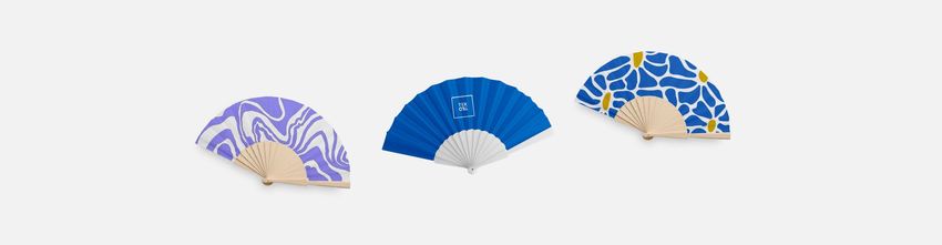 Abanicos personalizados para empresas. El producto nº1 del verano