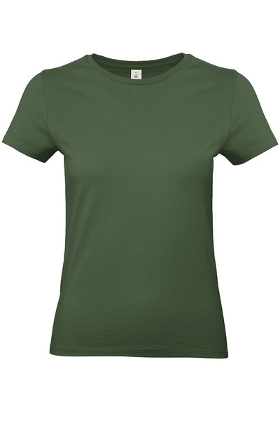Resized mundaka  eco women camiseta personalizada textilo bottle green
