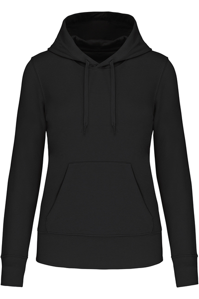 Resized textilo sudadera personalizada  k4028 black back front