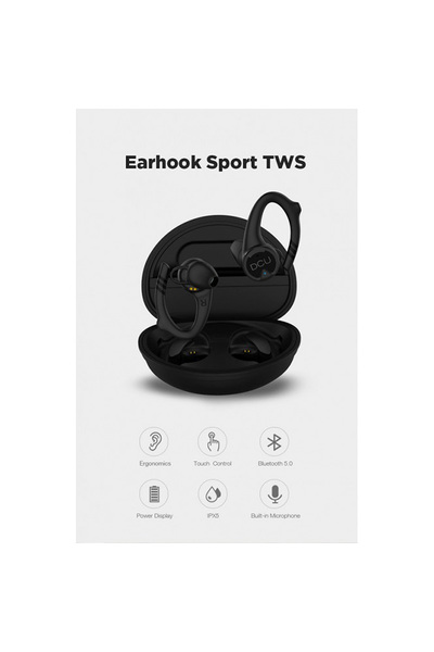 Resized earbuds bluetooth sport earhook ipx 6 negros  12 