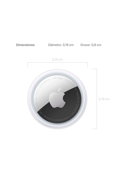 Resized airtag dimensiones