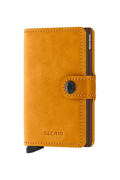 Resized miniwallet ochre frontview