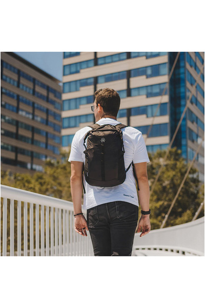 Resized packable daypack lifestyle image 1
