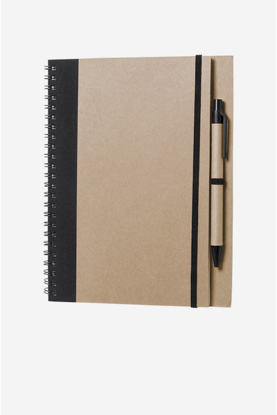 libreta de papel reciclado